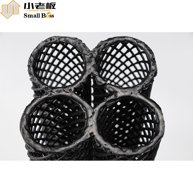 Media filter terstruktur Eco Aquarium Taman terstruktur Koi Pond MBBR media terapung bio-blok D50mm