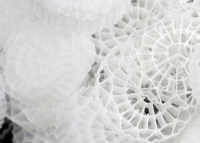 Pengolahan Air Industri Biocell Filter Media Berbasis Tanah MBBR Pembawa Terapung