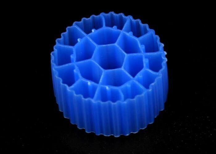Plastik MBBR Biocell BIO Balls Filter Media Untuk RAS Shock Resistance