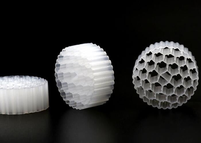 Virgin Hdpe Filter Media Fleksibel Cara Teknik Aplikasi Ketahanan kejut