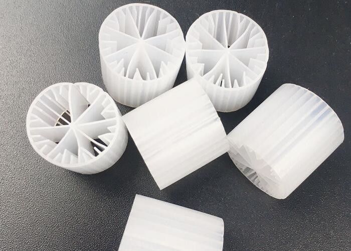 Media Filter Plastik Biomassa HDPE 15*15mm Untuk Pengangkut Teknologi WWTP SBR