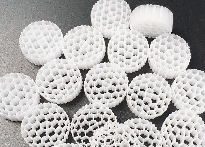 38 kamar K3 teknologi IFAS MBBR biopipe media harga pabrik untuk pengolahan air industri 25*10mm