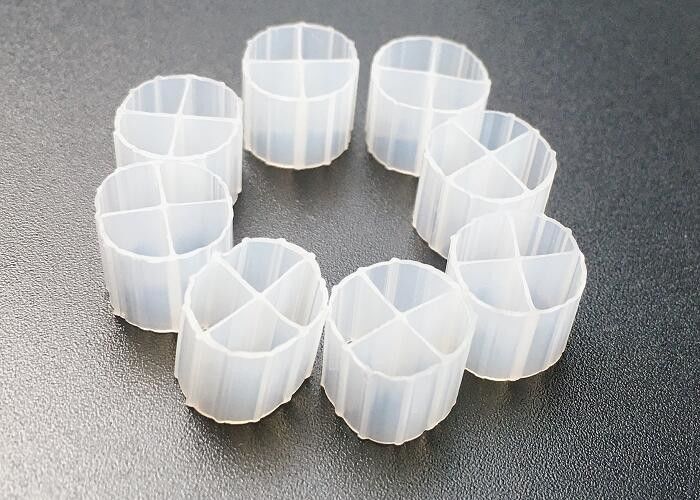 K1 Media MBBR Pengolahan Air Bio Filter Untuk Peralatan Akuakultur Ikan Ras