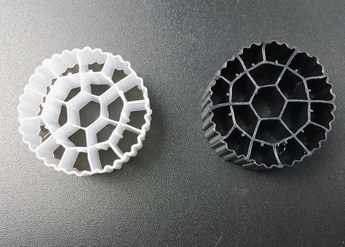 Plastik K1 & K3 Bioball Filter Media Hdpe 25*12mm Ras Putih Warna Bio Carrier