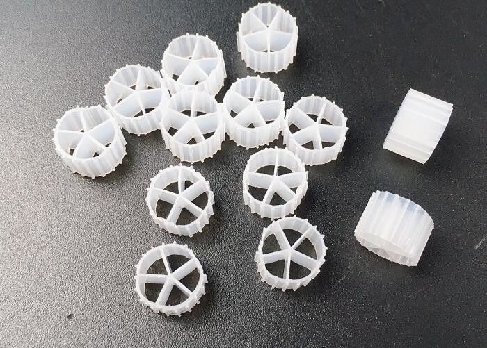 10*7mm MBBR Bio Carrier FAB Media Bio Cell Media Untuk Pengolahan Air Proses A / O