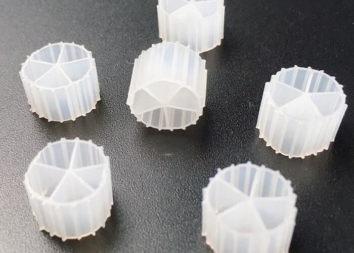 Di stok K1 MBBR Pembuatan Air 10*7mm Biocell Mbbr Media Filter