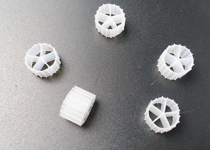 Di stok K1 MBBR Pembuatan Air 10*7mm Biocell Mbbr Media Filter