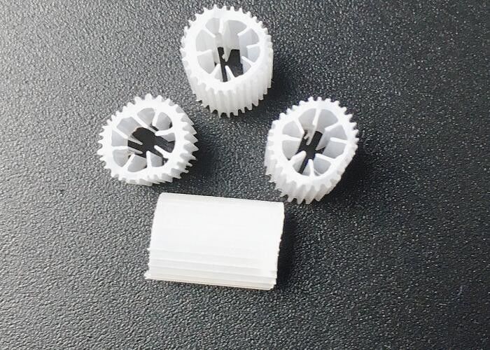 Tangki aerobik K3 Bio Media MBBR Media Moving Bed Biological Filter 5*10mm Warna Putih