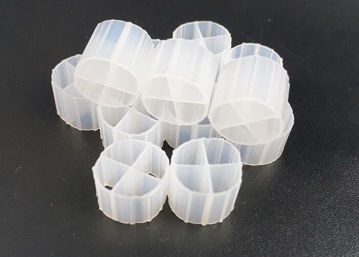 Efisiensi Tinggi MBBR Bio Media K1 Micro Media 12mm X 9mm Warna Putih