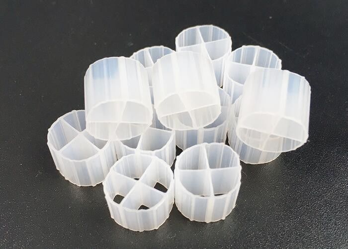 K1 K3 K5 MBBR Bio Media Floating Long Life Warna alami 12mm X 9mm