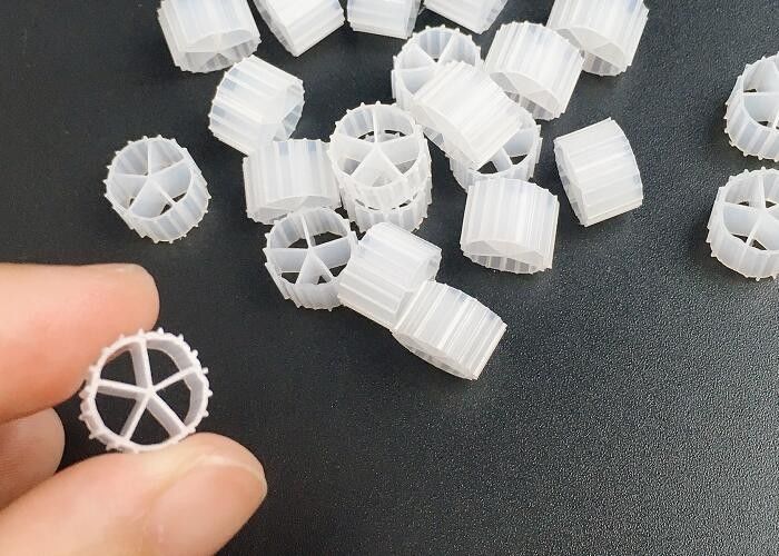 PE03 Teknik Pengolahan Air Limbah Biologis MBBR Filter Media PE Polymer Materail SBR Teknologi