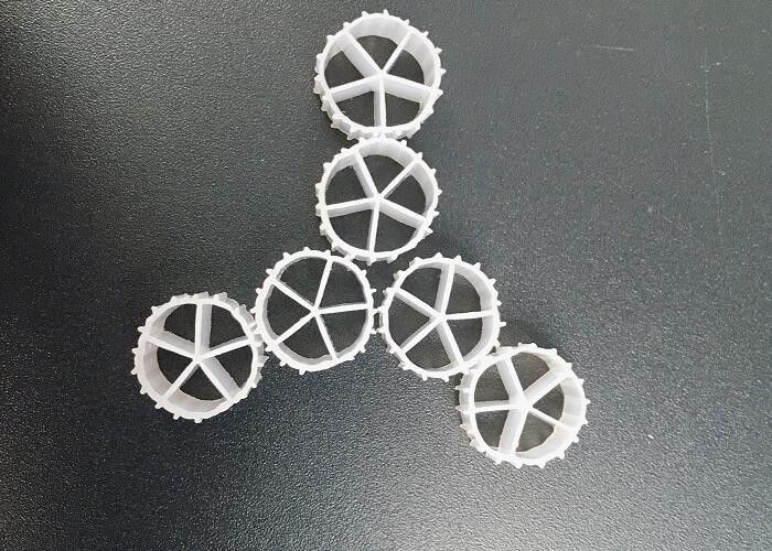 Media Filter Terapung Warna Putih Dengan Bahan HDPE Perawan Untuk Pengolahan Air Limbah