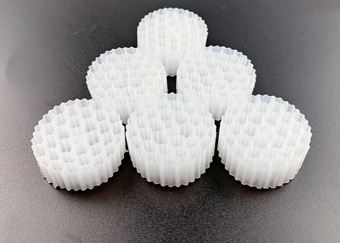 Film Kecepatan Terbaik Menggantung Biomassa MBBR Media Filter Kaldnes