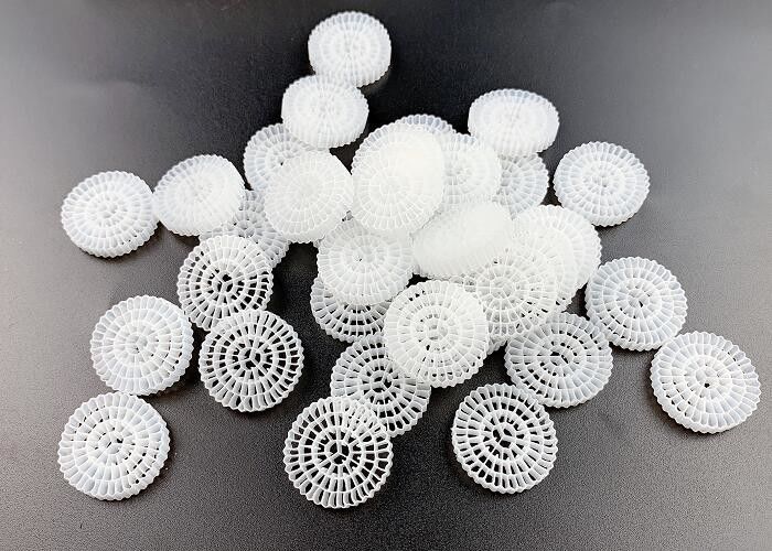 Makanan Grade Safty Hdpe FDA Material Floating MBBR Media Bio Balls Filter Media