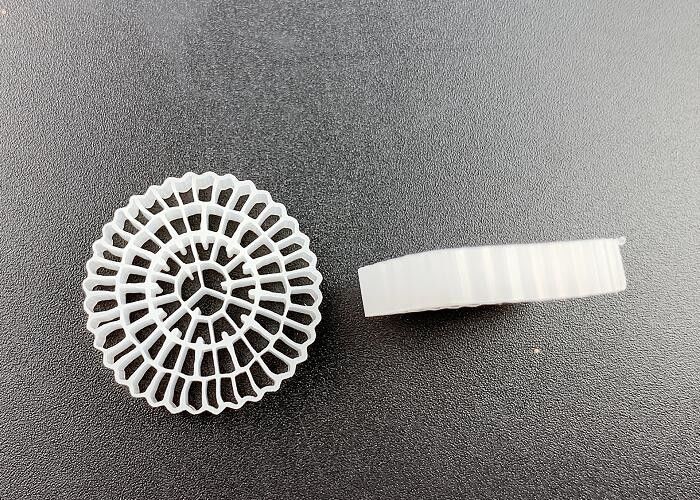 Kaldnes K5 FDA Keamanan Biofilm Aktif Hanging Fast Mbbr Bio Filter Media