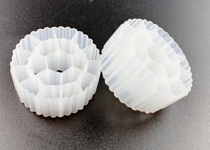 Plastic Hdpe Untuk RAS Shock Resistance MBBR Floating Filter Media