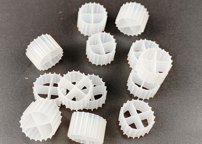 MBBR Putih HDPE IFAS Biological Filter Media 1000m2/M3