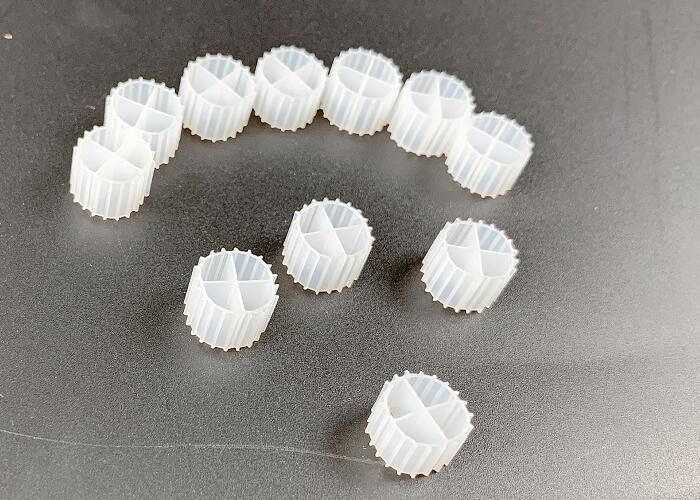 MBBR Putih HDPE IFAS Biological Filter Media 1000m2/M3