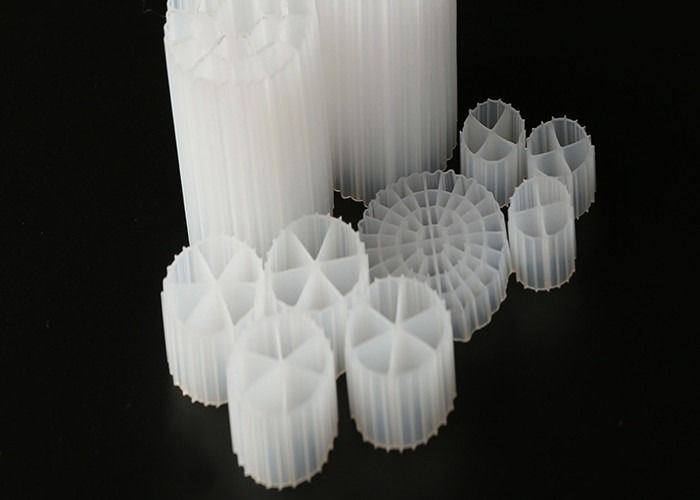 19 lubang Biocell Filter Media MBBR Kaldnes K1 Filter Media Lingkungan ramah