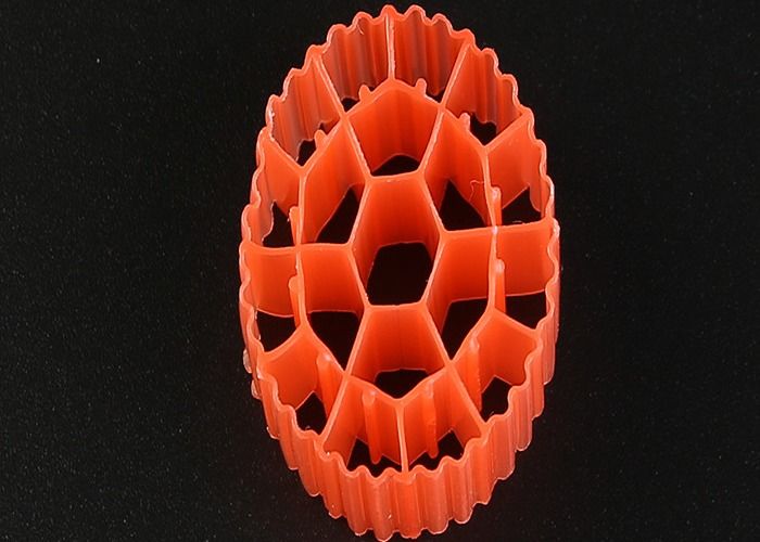 19 lubang K3 Biocell Filter Media Dengan Perawan HDPE Material Dan Warna Putih