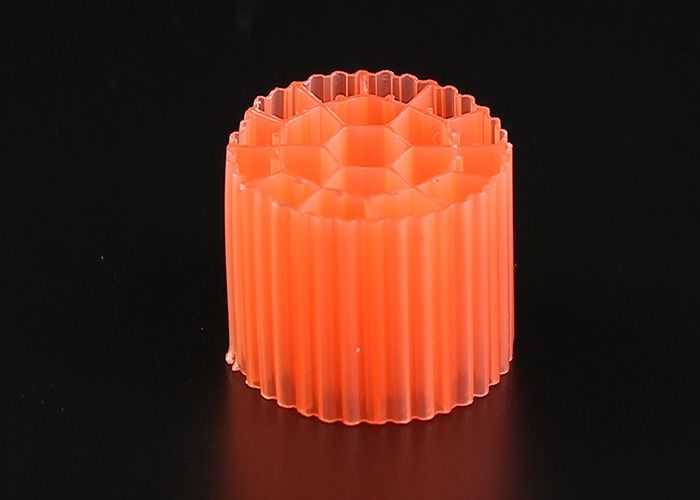 19 lubang K3 Biocell Filter Media Dengan Perawan HDPE Material Dan Warna Putih