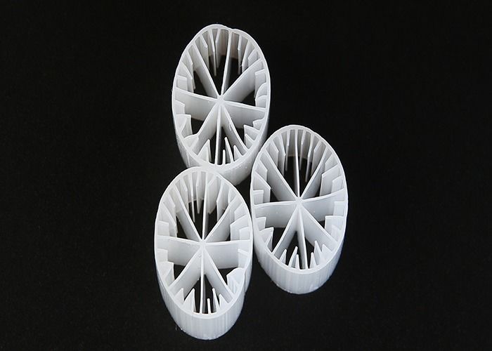 Bahan Plastik MBBR Bio Media Virgin HDPE Dan Warna Putih 15*15mm Ukuran Untuk Air
