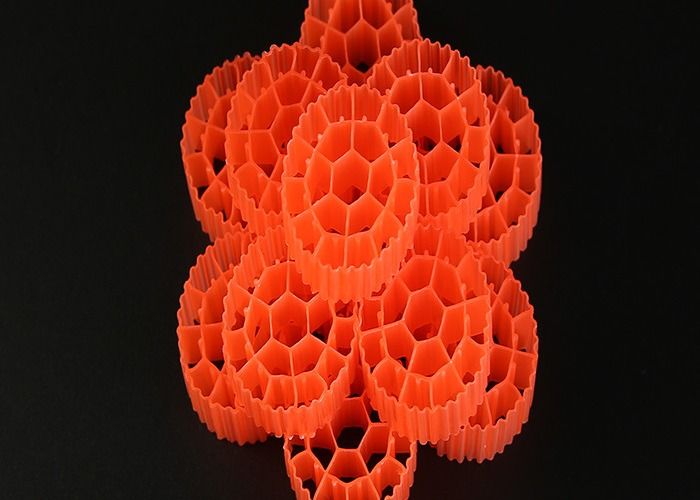 Media Filter Plastik MBBR Bio Ball Filter Filter kolam kecil dengan warna putih