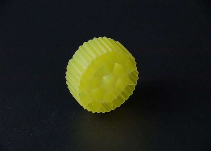 Warna Putih MBBR Filter Media K3 Bio Media Good Impact Resistance Dengan Virgin HDPE