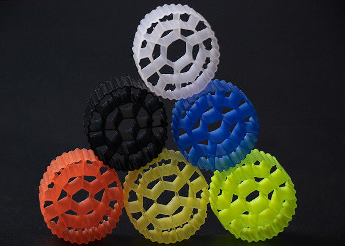 PE05 K3 Aktivitas Mengambang Mbbr Pembawa Putih Warna Hdpe