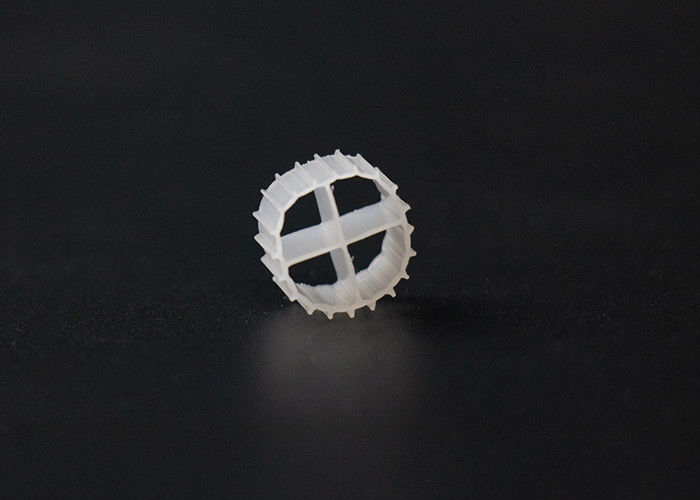 Warna Putih Hdpe MBBR Bio Filter Media 900m2/M3 Luas permukaan besar