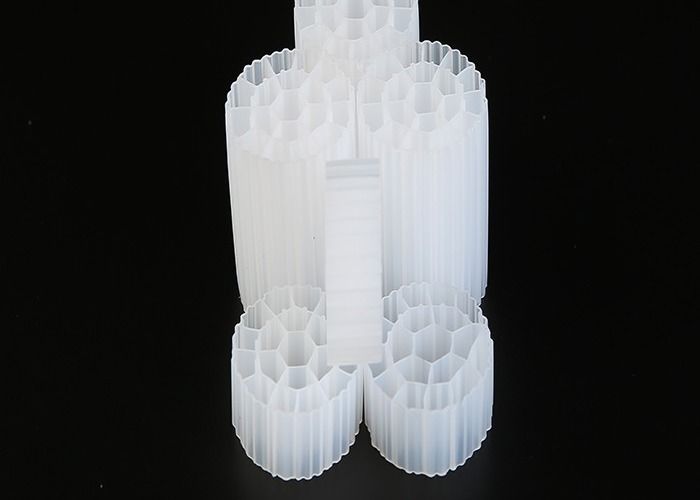 Virgin HDPE MBBR Filter Media K1K3K5 φ35*18 Mikro Filter Untuk Menara Deodorisasi Biologis