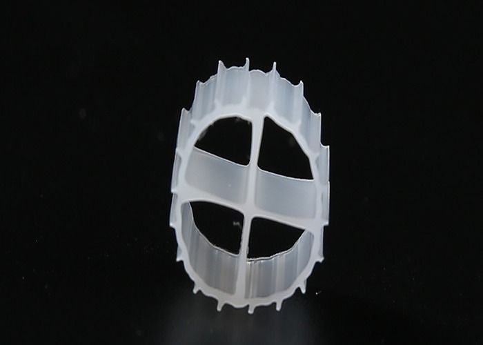 PE Shockproof Akuarium MBBR Filter Media warna putih pembawa fda 11 * 7MM MBBR Biofilm Pembawa