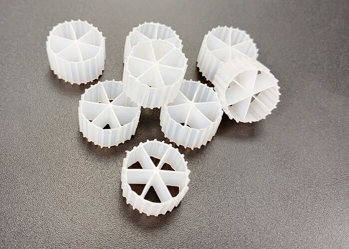 Biocell Bio Carrier PE04 6 Kamar MBBR Bio Balls Filter Media Untuk Tangki Anaerob