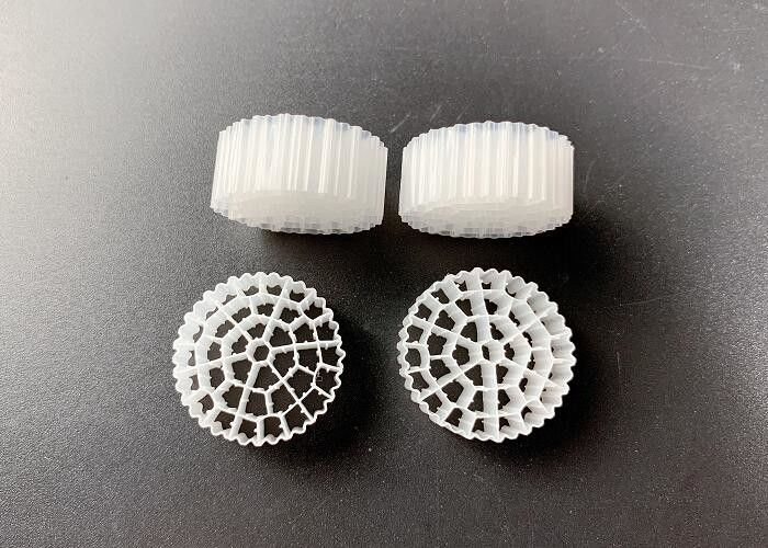 K3 Bergerak Ranjang Biofilm Reaktor MBBR Mengambang Filter Media Udang Plastik Pembawa