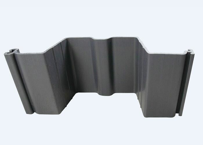 PVC Vinyl Extrusion U Type Sheet Pile Grey Ketebalan 10MM
