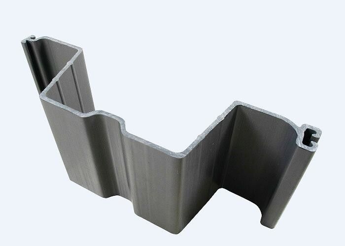 PVC Vinyl Extrusion U Type Sheet Pile Grey Ketebalan 10MM