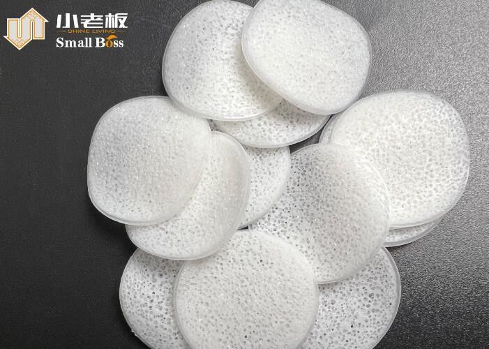 Virgin PE Density 0.95g/Cm3 MBBR Filter Media Putih Bentuk Bulat Mengambang