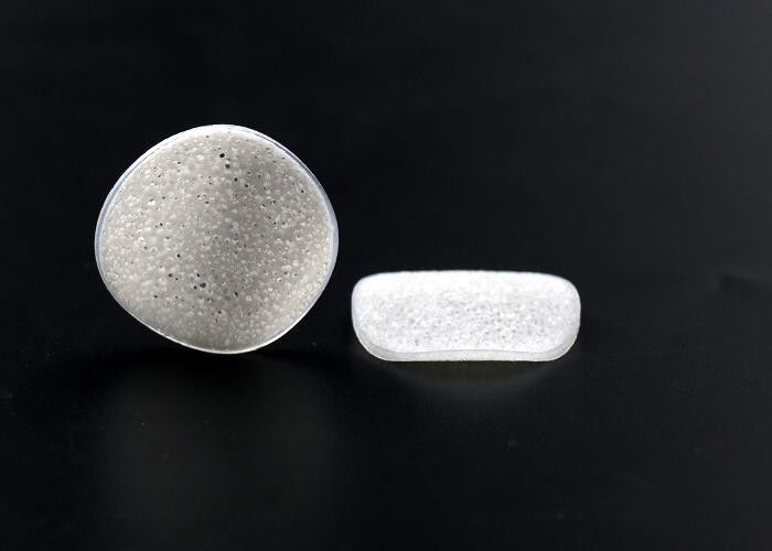 Biochips Biological Biotube Filter Media Warna Putih Bulat Bagian Datar